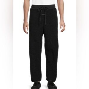 $330 FEAR OF GOD FOG Faux Shearling Drawstring Pants Size Large L Brand New